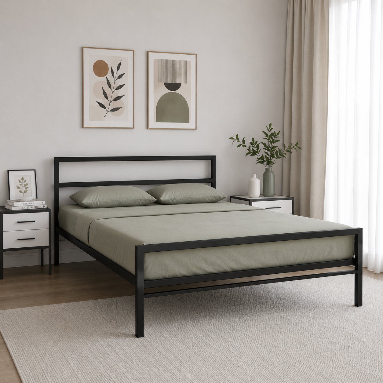 Steel Bed (5X6)